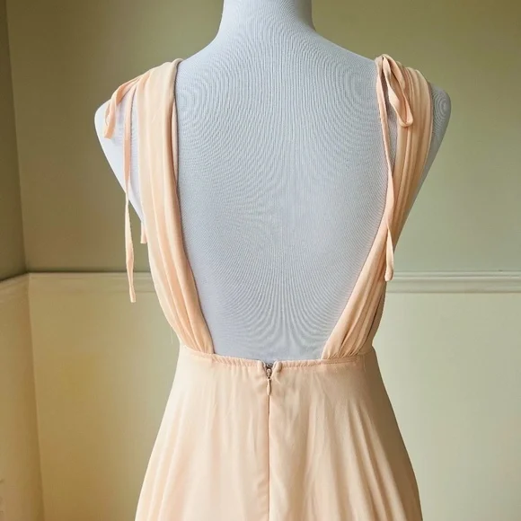 blush pink backless dress Emerald Green Spaghetti Strap Prom Dresses With Slit A-Line Satin Even –  Viniodress